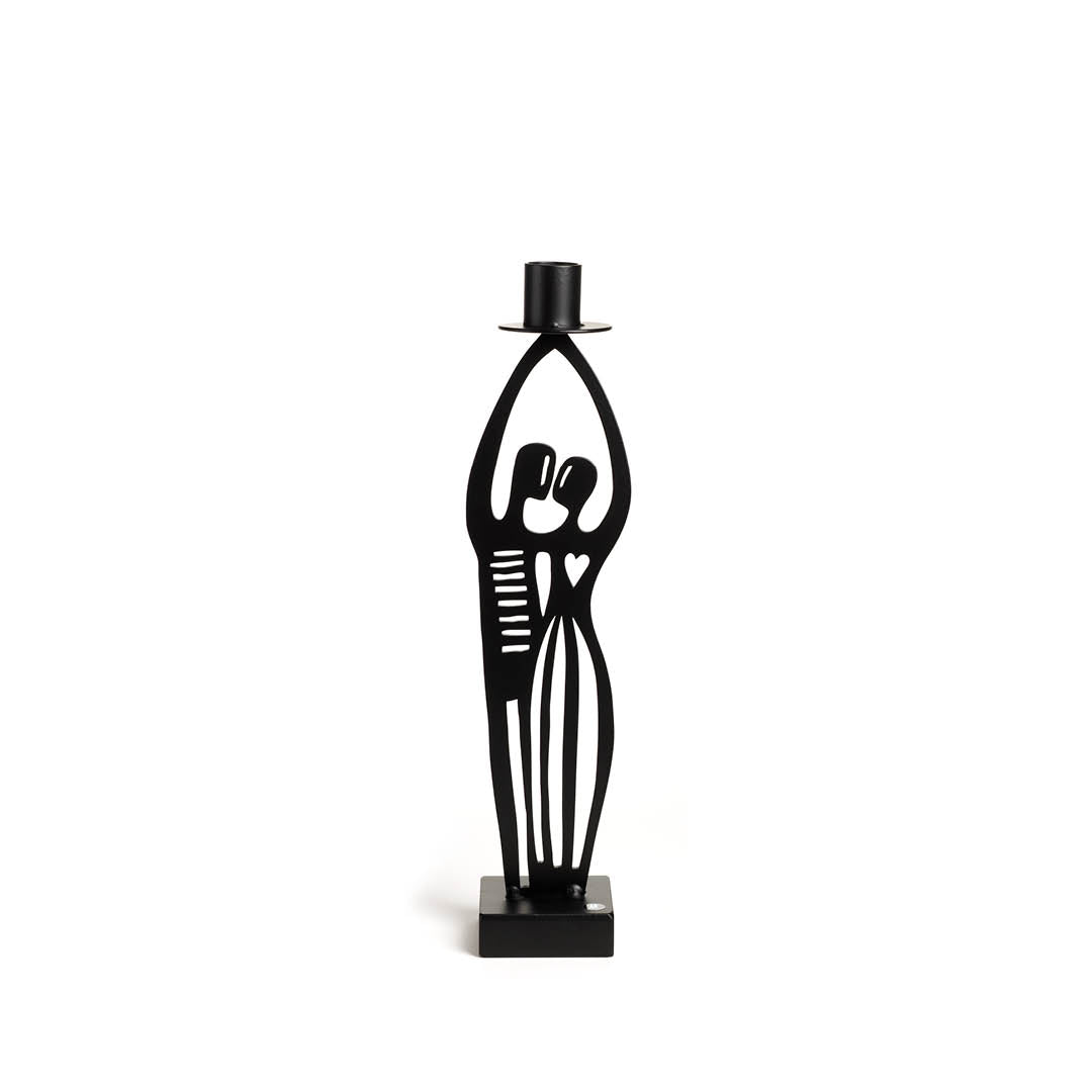 The Kiss – medium candle holder – Bengt and Lotta