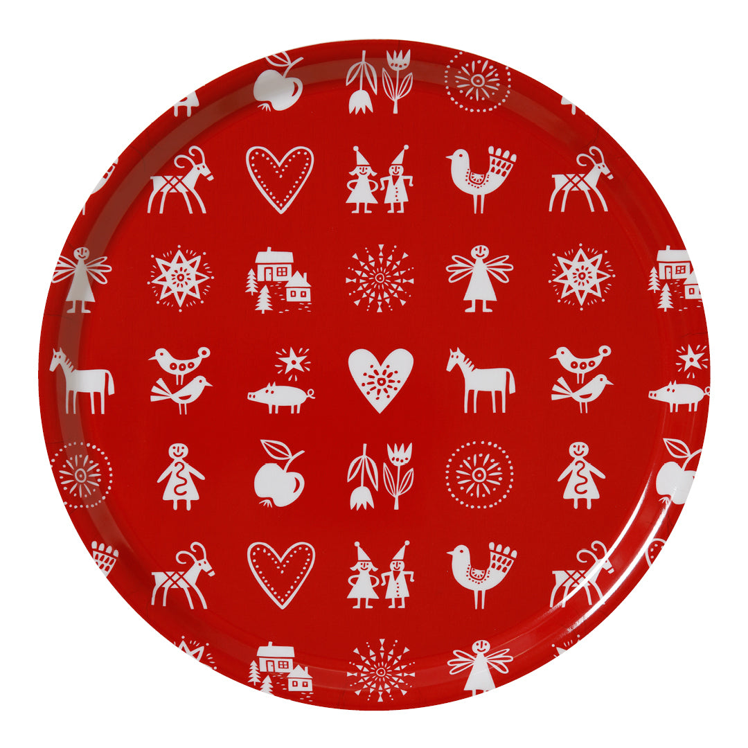 Lotta´s Christmas – round tray