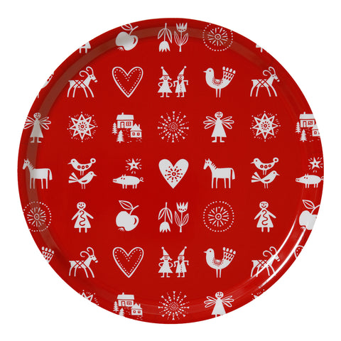 Lotta´s Christmas – round tray