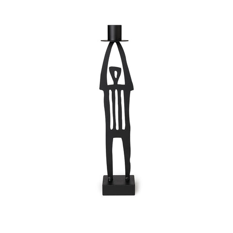 Man – medium candle holder