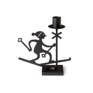 Ski – candle holder