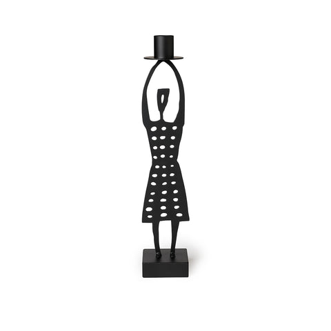 Woman – medium candle holder