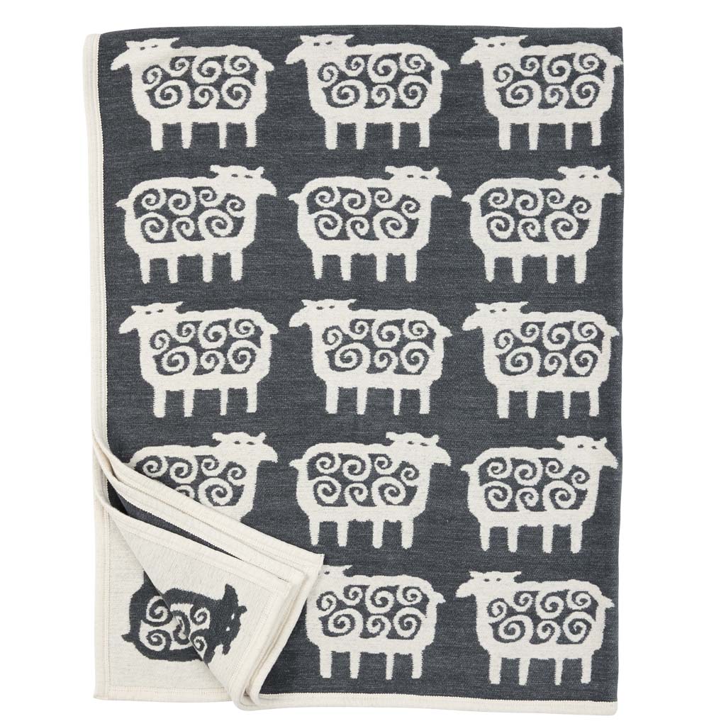 Black Sheep – cotton blanket
