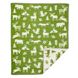 Forest – cotton baby blanket