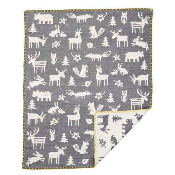 Forest – cotton baby blanket