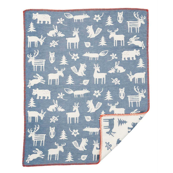 Forest – cotton baby blanket