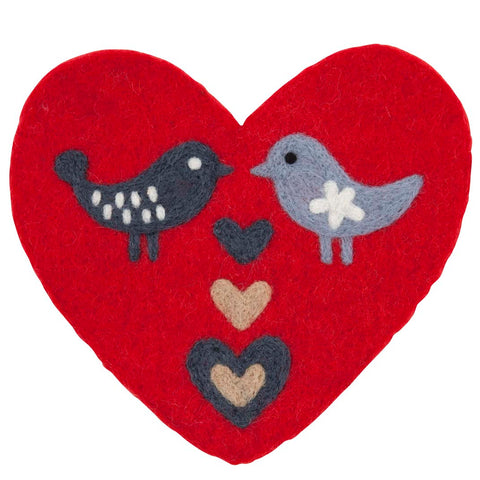Love birds – pot mat