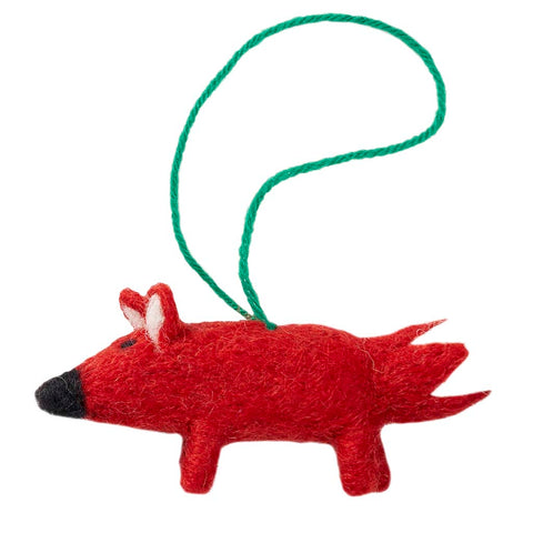 Fox – christmas ornament