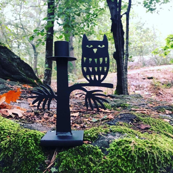 Owl – candle holder