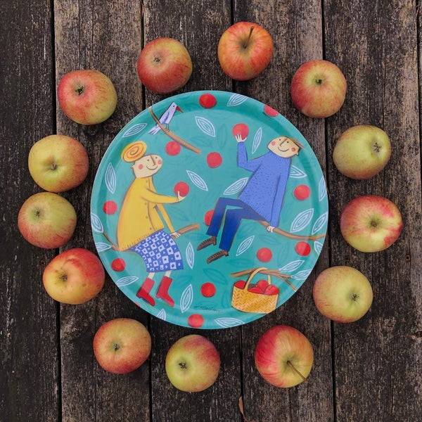 Apple tree – round tray