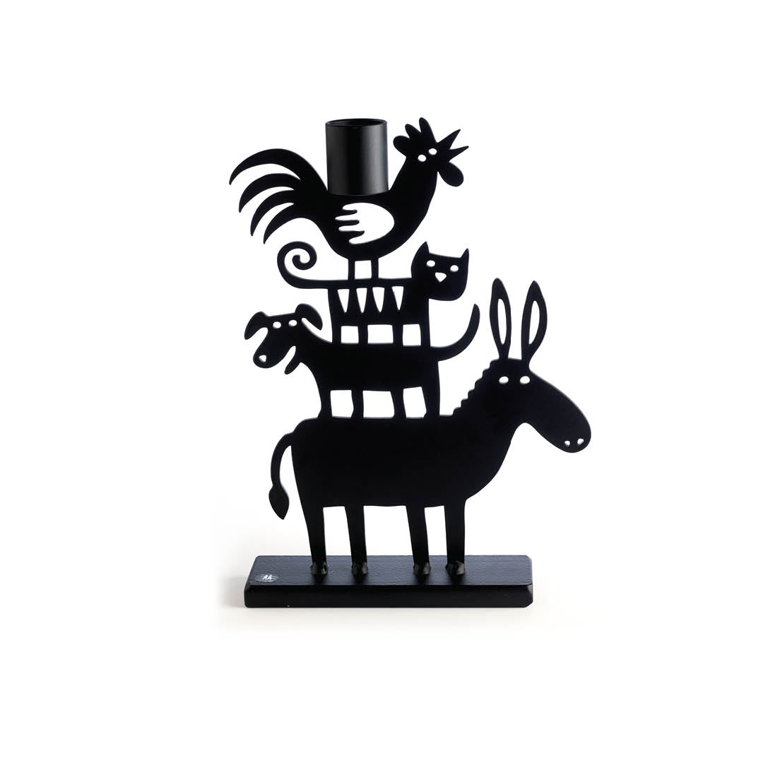 Donkey Pyramid – big candle holder