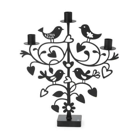 Lovebirds – big candle holder