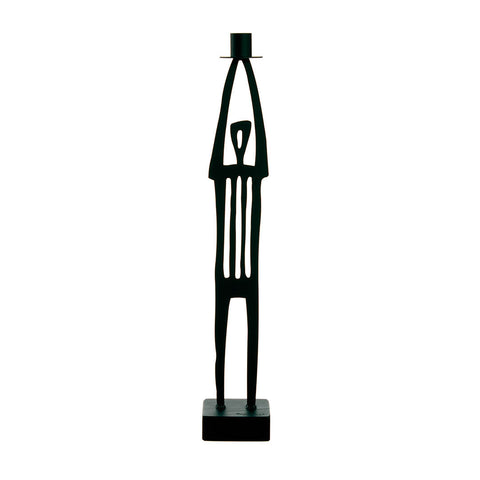 Man – big candle holder