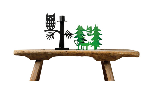 Owl – candle holder