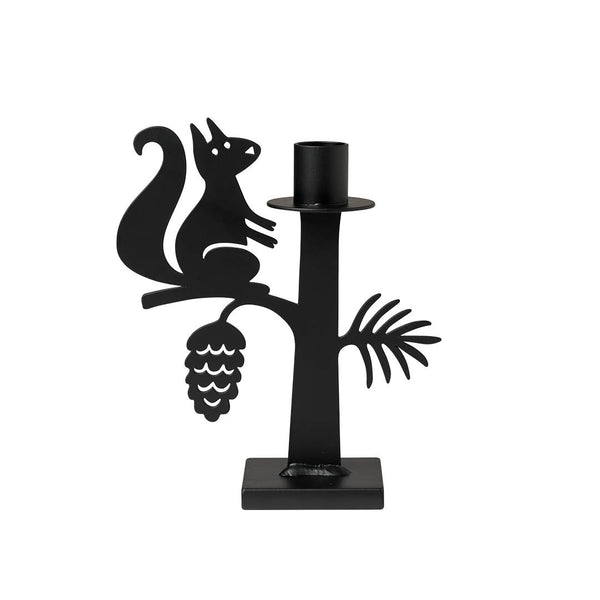 Squirrel – big candle holder