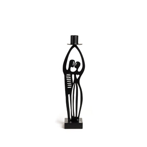 The Kiss – medium candle holder